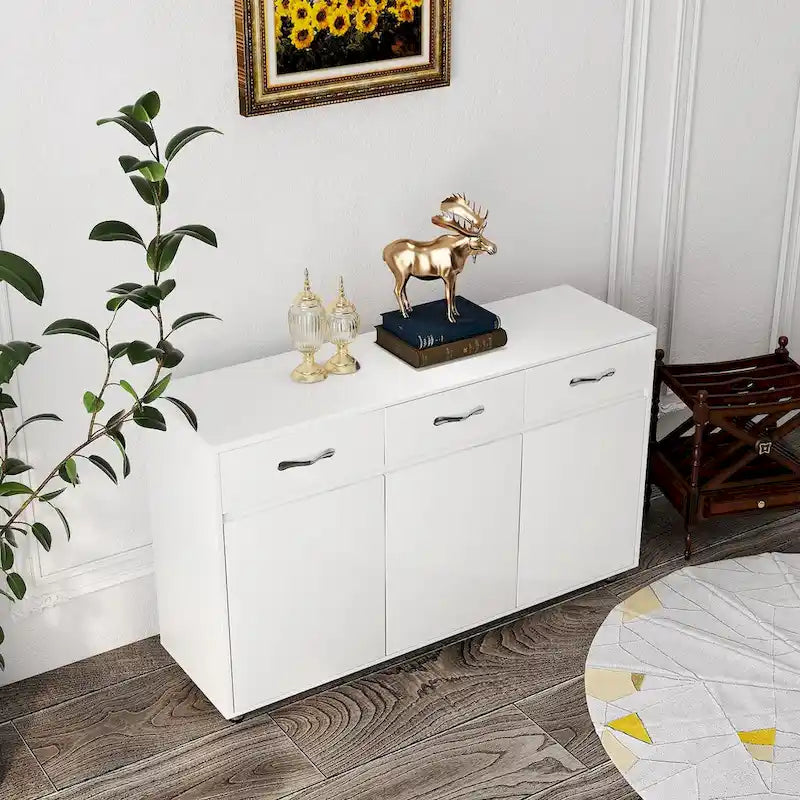 Modern Sidrboard, Side Table with Drawer and Doors