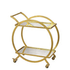 Sterling Ring Bar Cart
