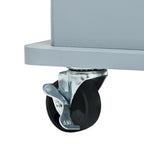 Kitchen Island Cart with Wheels ,Power Outlet, Drop Leaf, Wine Rack