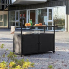 Patio Wine Serving Cart