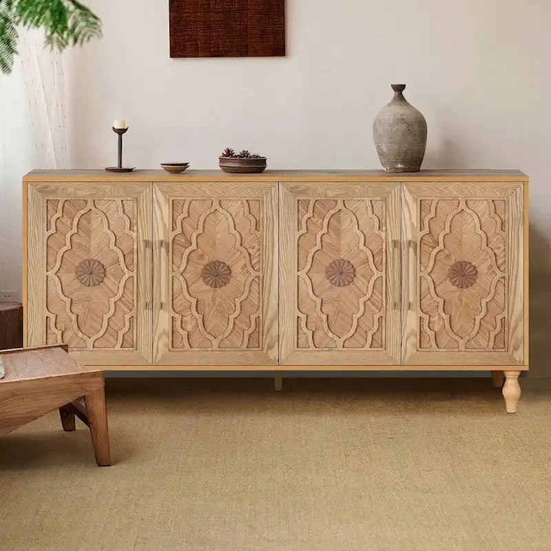 Storage Cabinet with 4 Doors - N/A