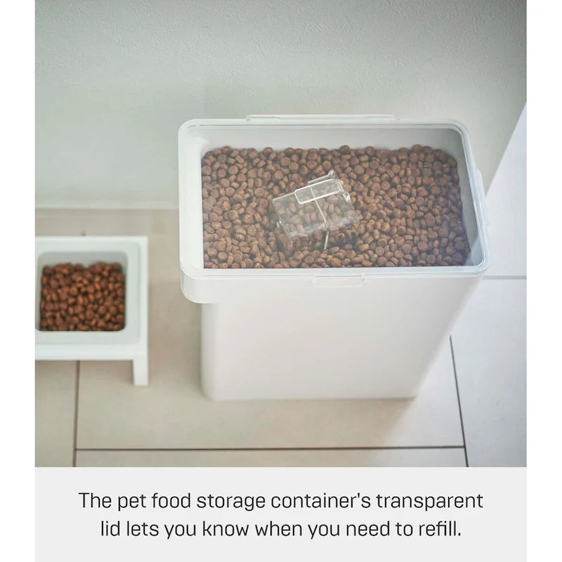 Airtight Pet Food Container - Three Sizes, Polypropylene, Large, 15 lbs., 3.2 gallons, 12 quarts