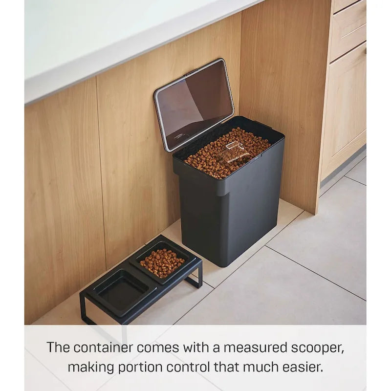 Airtight Pet Food Container - Three Sizes, Polypropylene, Large, 15 lbs., 3.2 gallons, 12 quarts