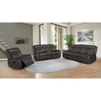 Valhalla 3-Piece Tufted Reclining Living Room Set