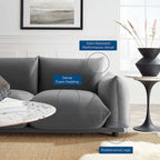 Copious Performance Velvet Sofa