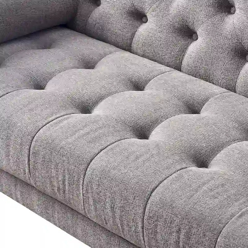 Mid Century Modern Living Room Adjustable Folding Sofa Bed