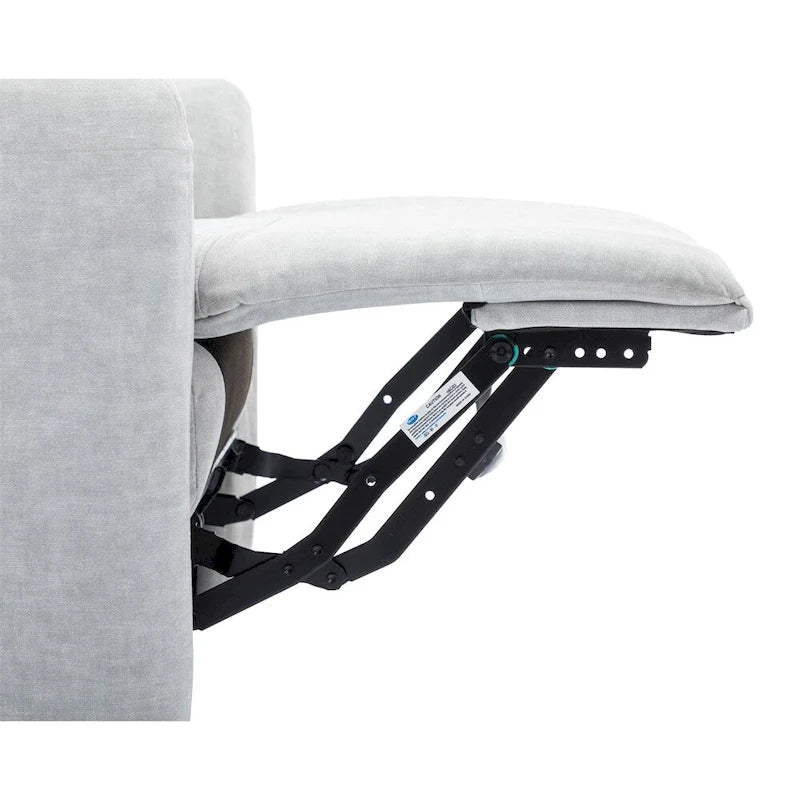 270 Degree Swivel Electric Recliner with a Phone Holder