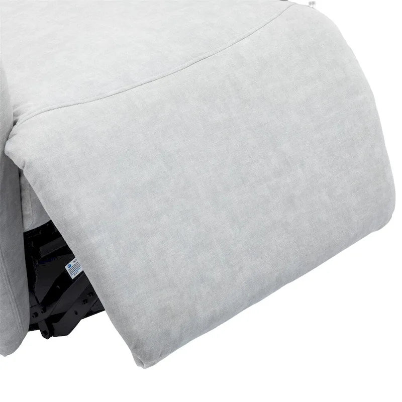 270 Degree Swivel Electric Recliner with a Phone Holder