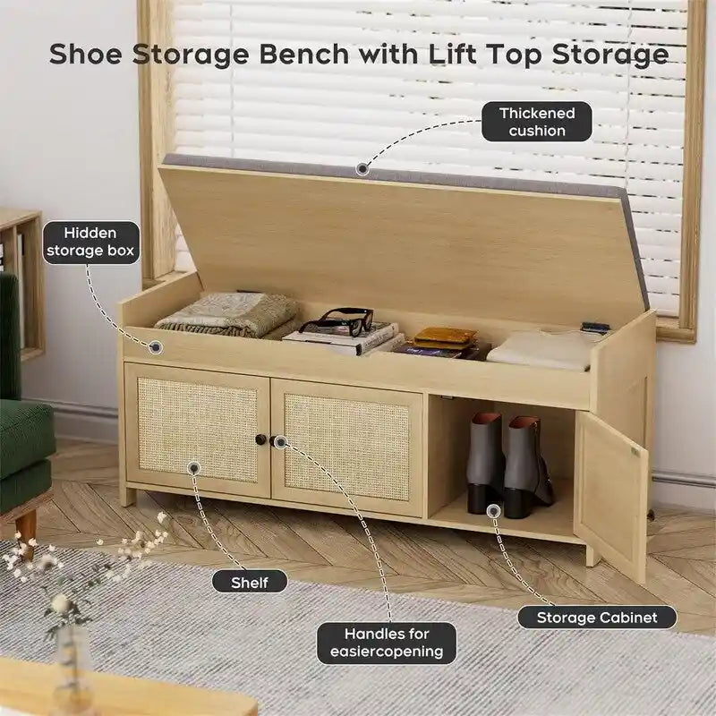 Shoe Storage Bench
