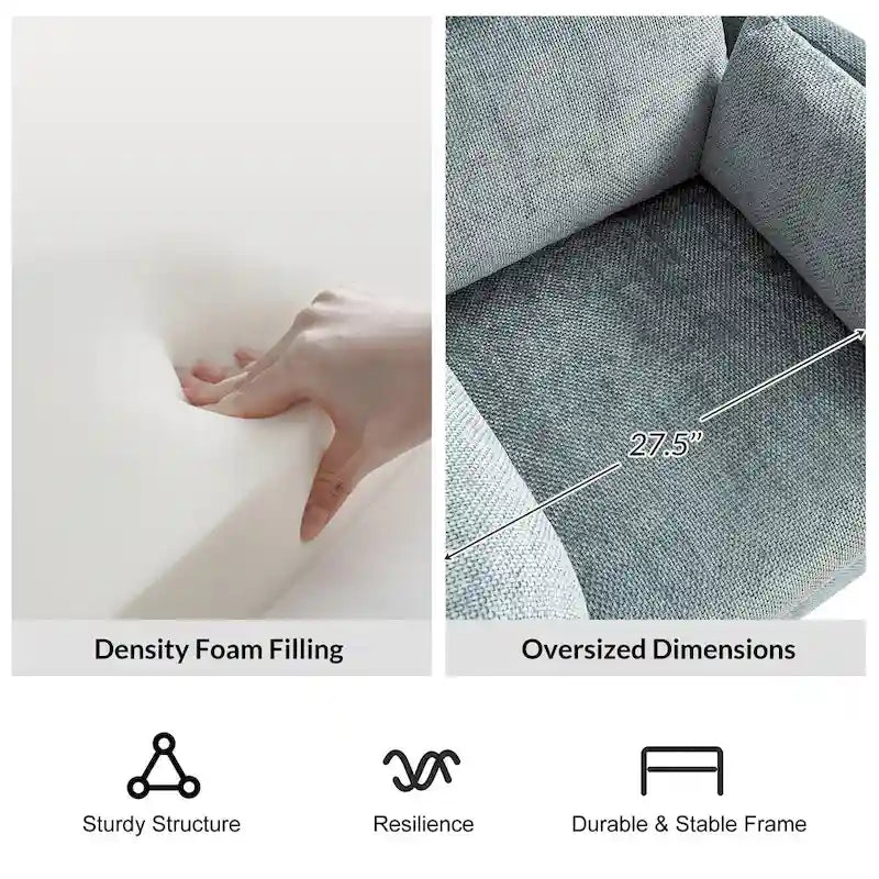 Barry Modern 38 Power Rocking Swivel Nursery Recliner with USB Ports Set of 2 by HULALA HOME