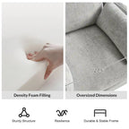 Barry Modern 38 Power Rocking Swivel Nursery Recliner with USB Ports Set of 2 by HULALA HOME