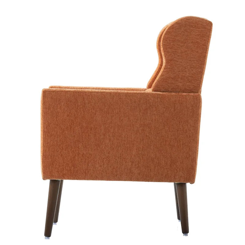Modern Accent Chair Upholstered Foam Filled Living Room Chairs Comfy Reading Chair