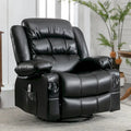 Massage Swivel Rocker Recliner Chair with Vibration Massage and Heat Ergonomic Lounge Chair USB Charge Port