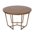 Kate and Laurel Solvay Wood and Metal Coffee Table