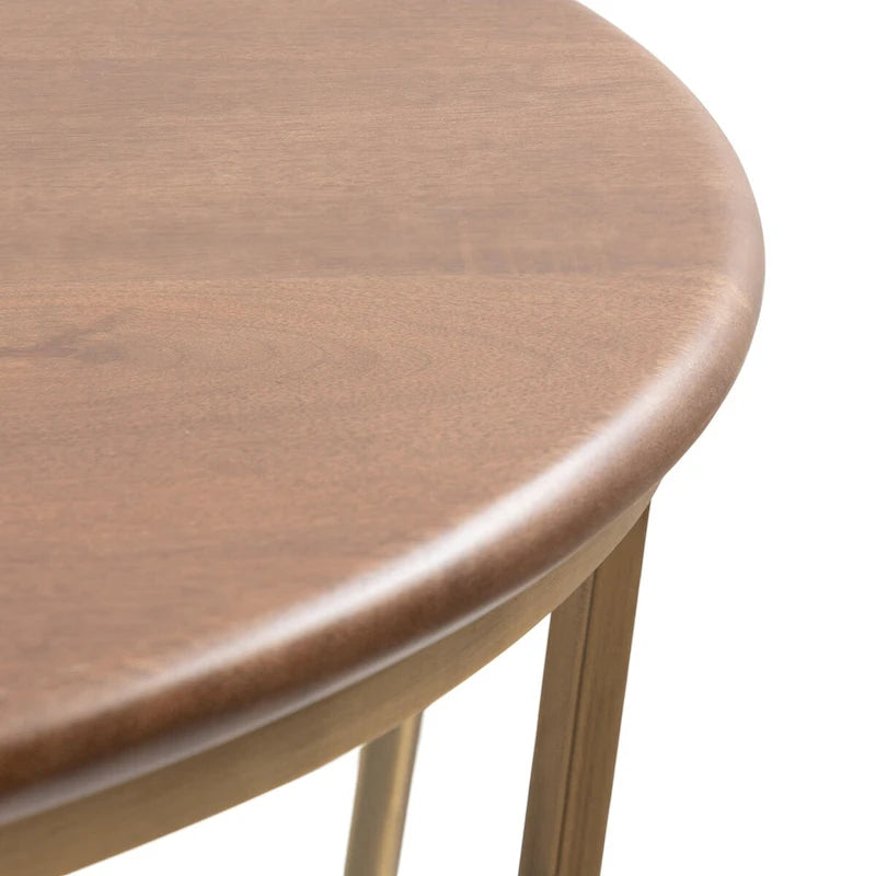 Kate and Laurel Solvay Wood and Metal Coffee Table