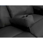 Octane Black Leather Removable Armrest