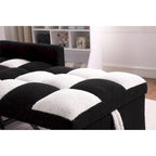 Convertible Sleeper Sofa Chair Bed, Adjustable Chair with Pillow, Multi-Functional Sleeper Chair