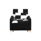 Convertible Sleeper Sofa Chair Bed, Adjustable Chair with Pillow, Multi-Functional Sleeper Chair