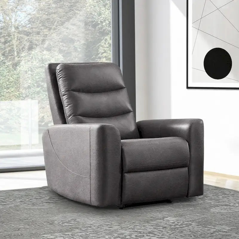 Abbyson Ford Fabric Manual Recliner