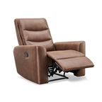 Abbyson Ford Fabric Manual Recliner