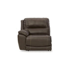 Signature Design by Ashley Dunleith Brown 5-Piece Power Reclining Sectional - 123W x 123D x 43H