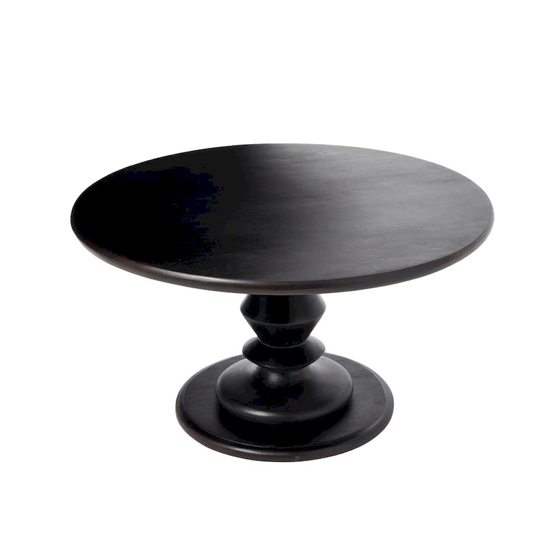 Berns Solid Wood Pedestal Coffee Table