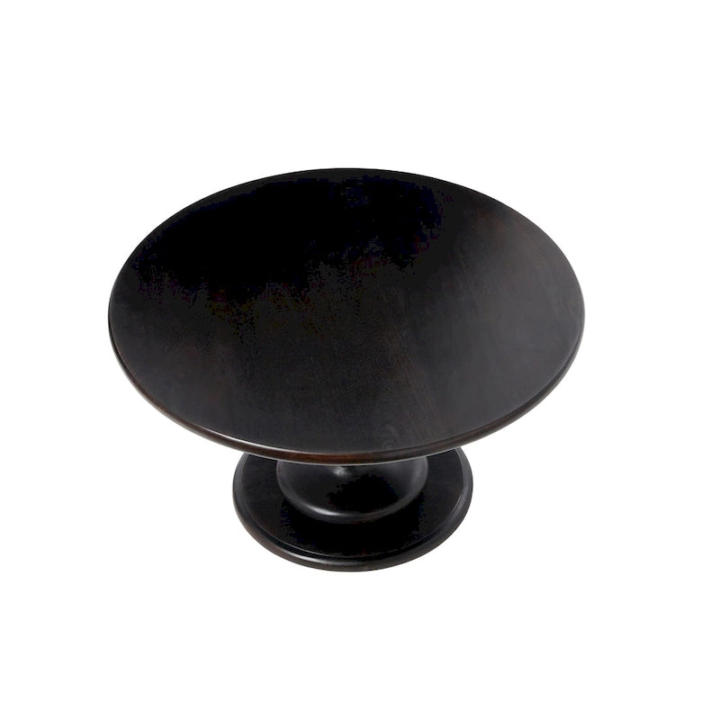 Berns Solid Wood Pedestal Coffee Table