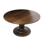 Berns Solid Wood Pedestal Coffee Table