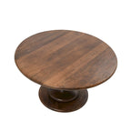 Berns Solid Wood Pedestal Coffee Table