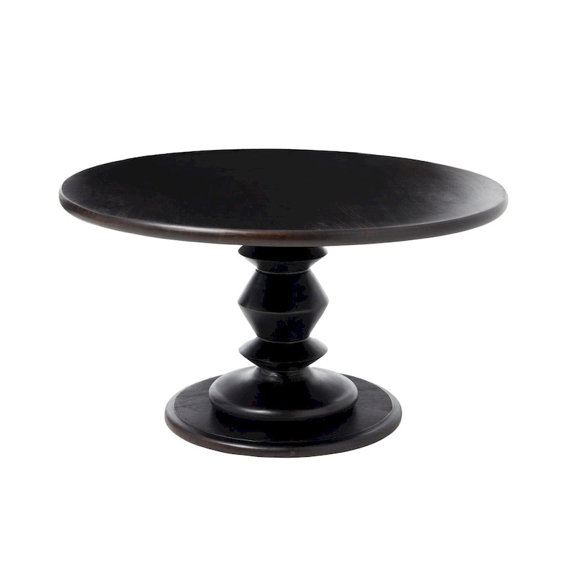 Berns Solid Wood Pedestal Coffee Table