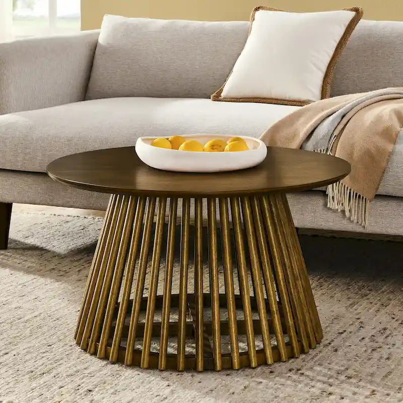 Modern minimalist coffee table, solid wood coffee table, Nordic style coffee table, simple design, suitable for both home