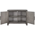 Modern Console Table Sofa Table for Living Room with 2 Shelves