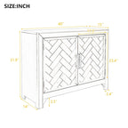 Modern Console Table Sofa Table for Living Room with 2 Shelves