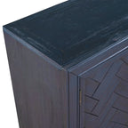 Modern Console Table Sofa Table for Living Room with 2 Shelves