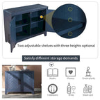 Modern Console Table Sofa Table for Living Room with 2 Shelves