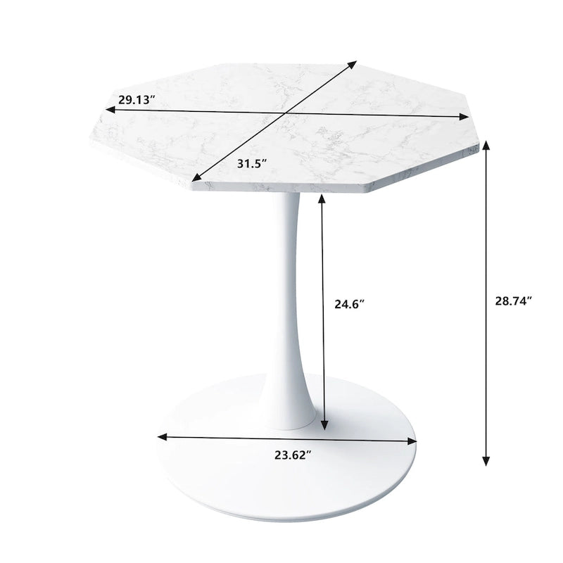 31.50Modern Octagonal Dining Table