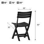 Outdoor Folding Chairs set of 2