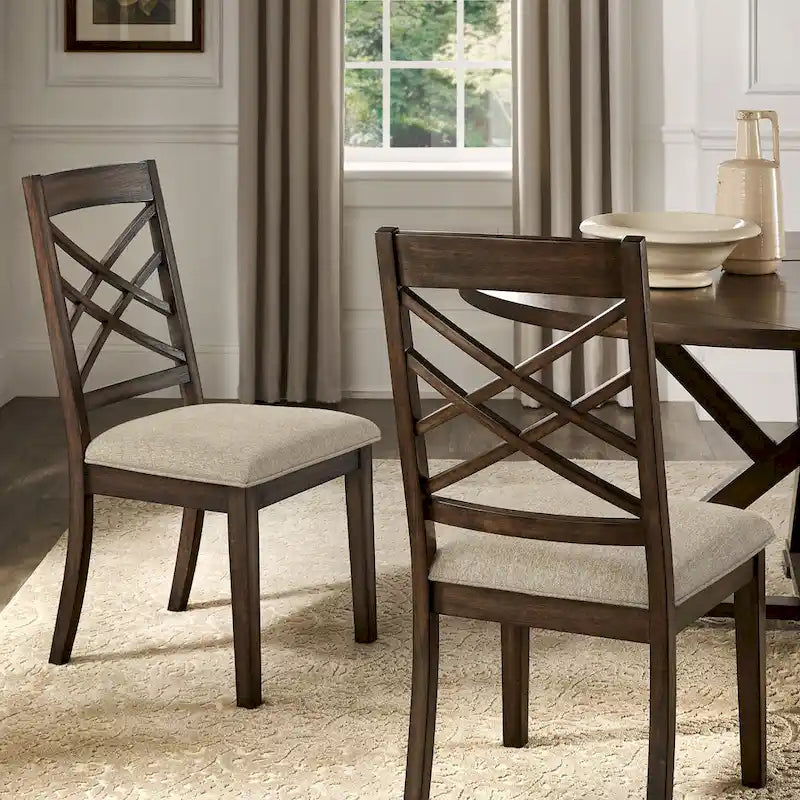 Garrison Espresso Finish Dining Chairs (Set of 2) by iNSPIRE Q Modern