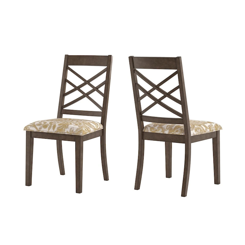 Garrison Espresso Finish Dining Chairs (Set of 2) by iNSPIRE Q Modern