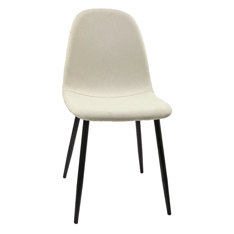 Modern Dining Room Chairs with Metal Legs(Set of 4) - N/A