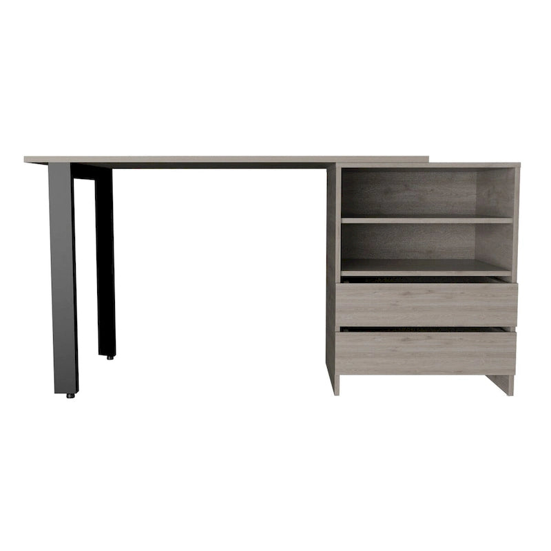 Writing Desk for Office,Living Room ,Apartment, Light Gray