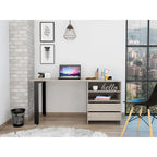 Writing Desk for Office,Living Room ,Apartment, Light Gray