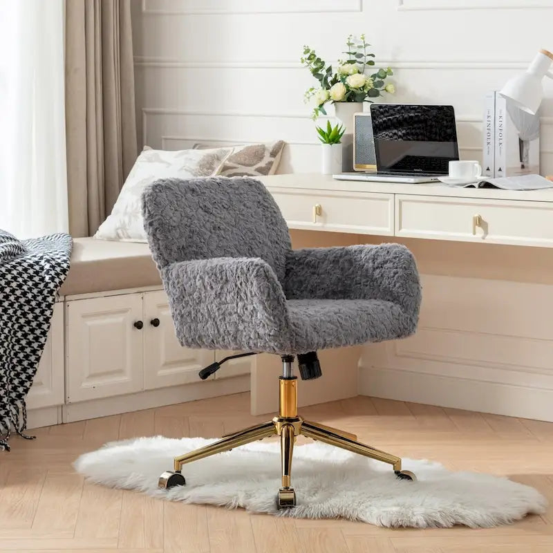 Adjustable Swivel Office Chairs, Vanity Chairs.