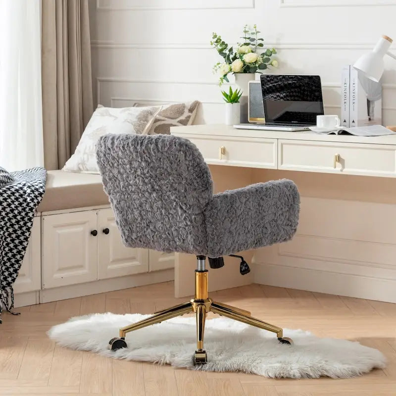 Adjustable Swivel Office Chairs, Vanity Chairs.