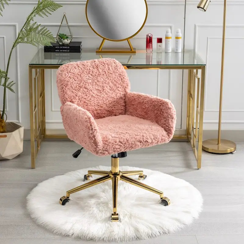 Adjustable Swivel Office Chairs, Vanity Chairs.