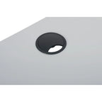 Sewing & Craft Table - White/Grey - With Storage