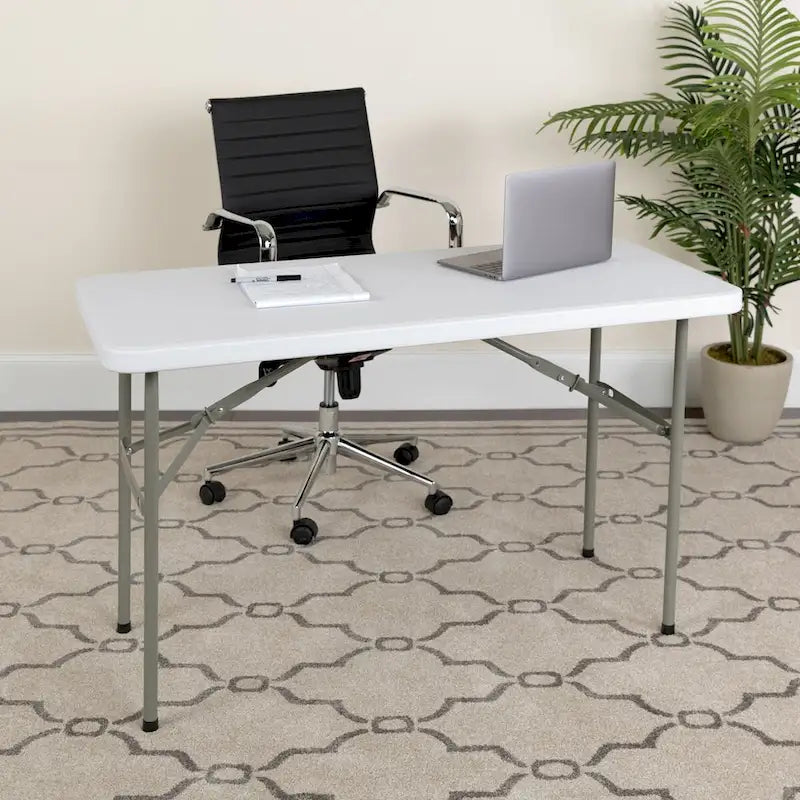 4-Foot Plastic Folding Table - Banquet / Event Folding Table