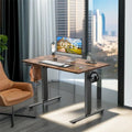 Electric Height Adjustable Standing Desk,Sit to Stand Computer Desk