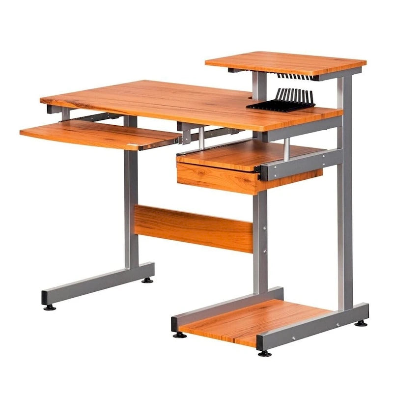 Ergonomically-designed Computer Workstation Desk