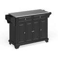 Lafayette Stainless Steel Top Full Size Kitchen Island/Cart - 18d x 51.5w x 36h